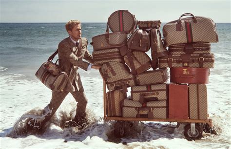 gucci luggage campaign|gucci handbags outlet.